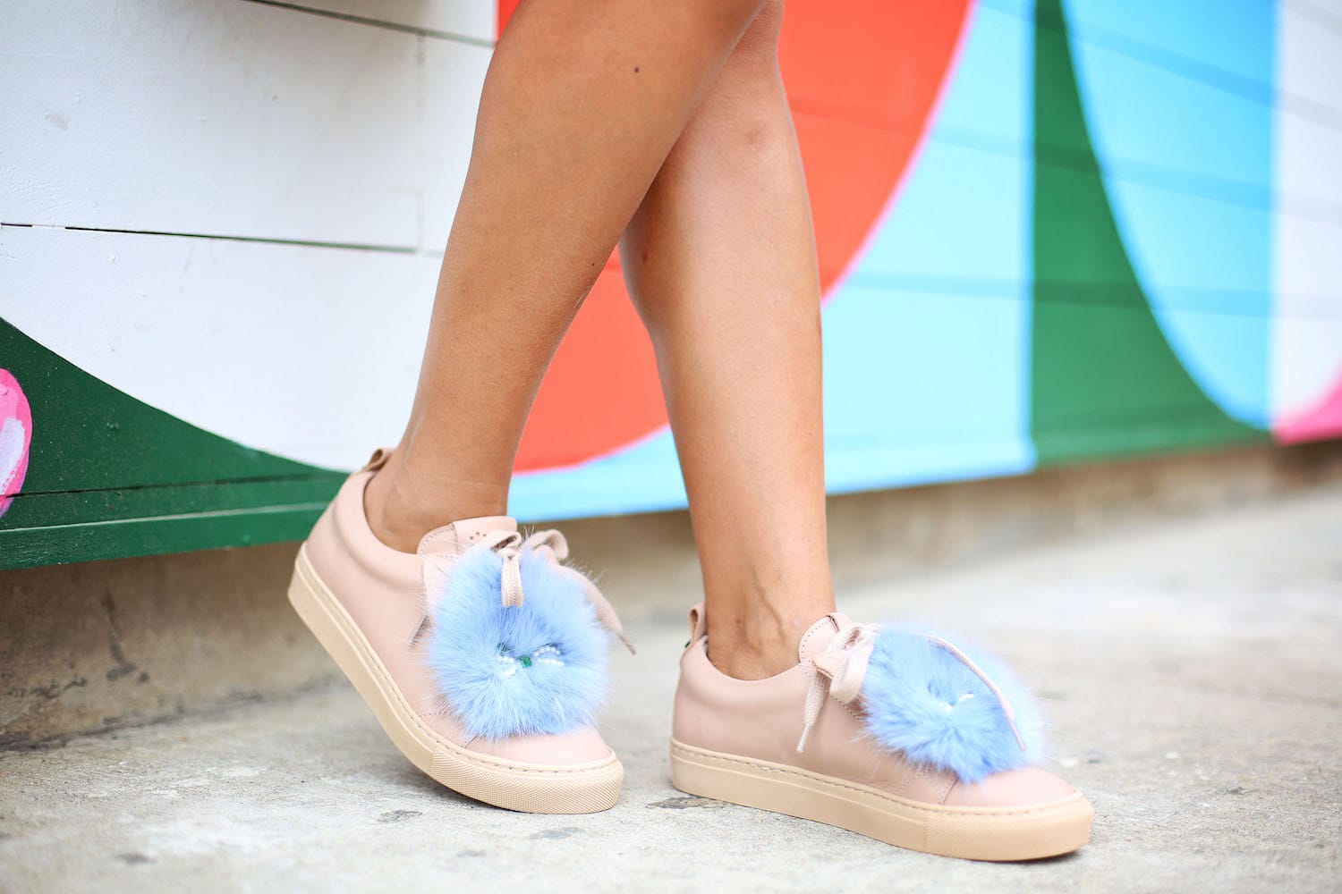 Janet Mandell of Fashionaholic wearing Josfinas shoes
