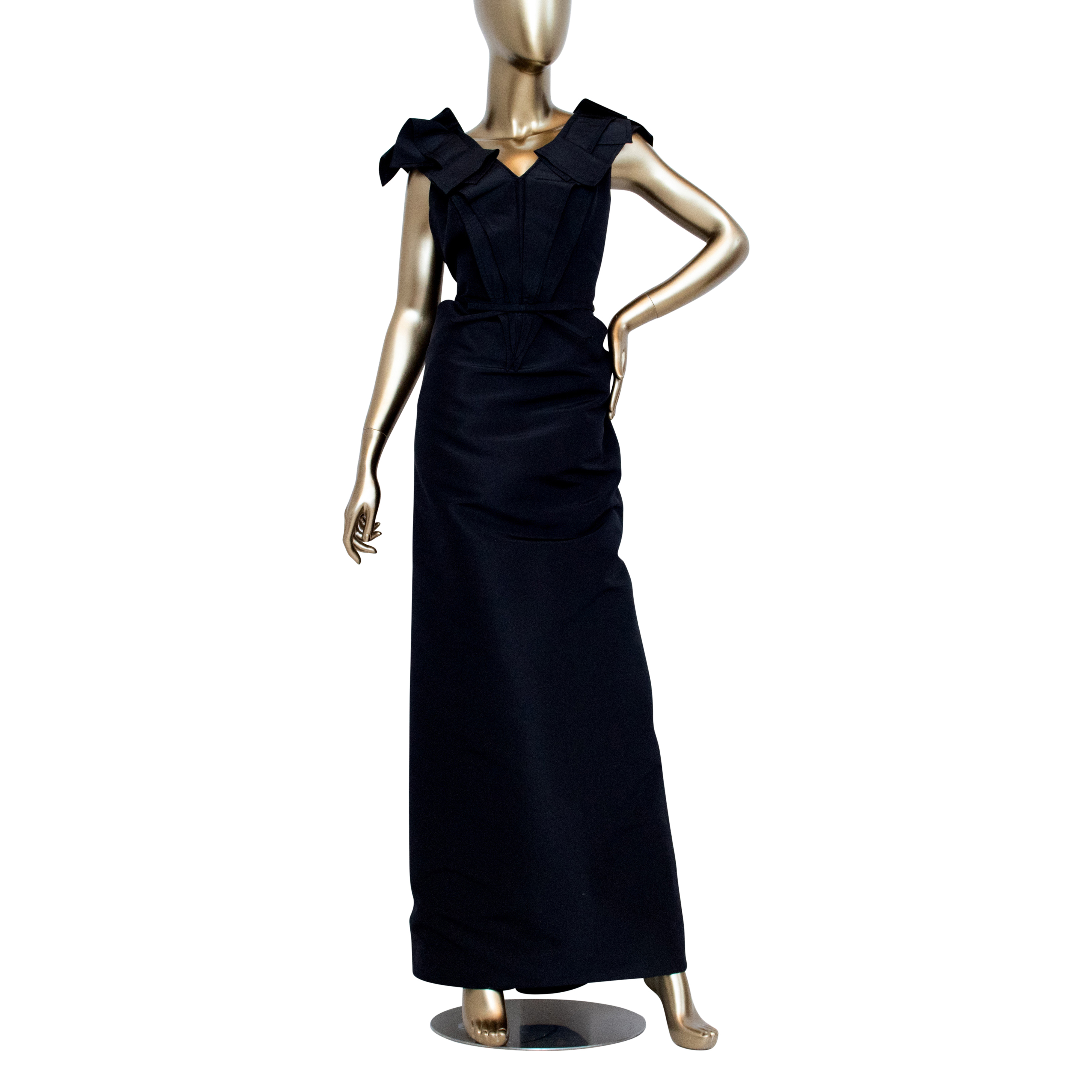 Carolina Herrera Silk Evening Dress - Janet Mandell