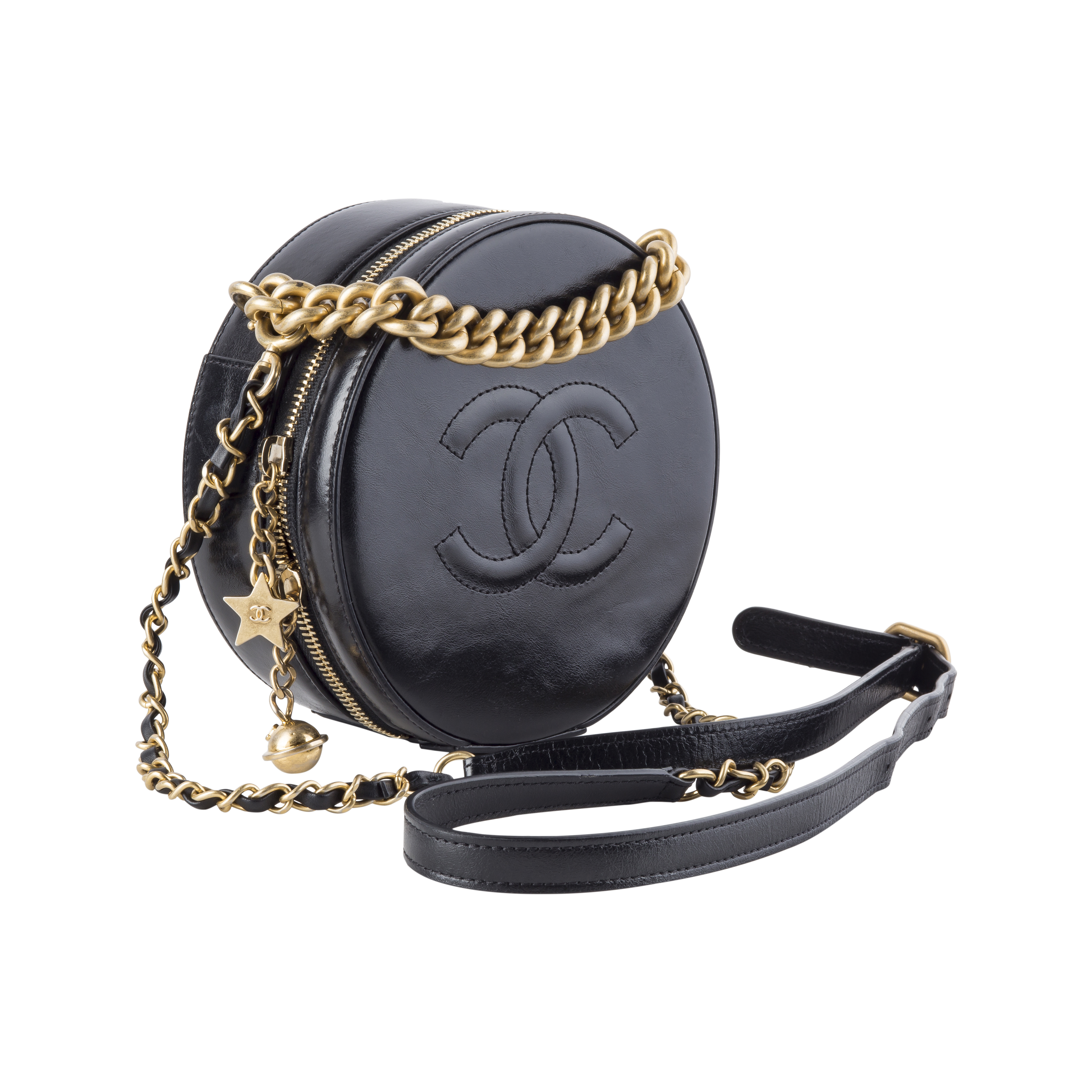 2019 Chanel Black Quilted Patent Leather Round as Earth Bag at 1stDibs  chanel  round as earth bag round as earth chanel bag bag of parody jelly bag price