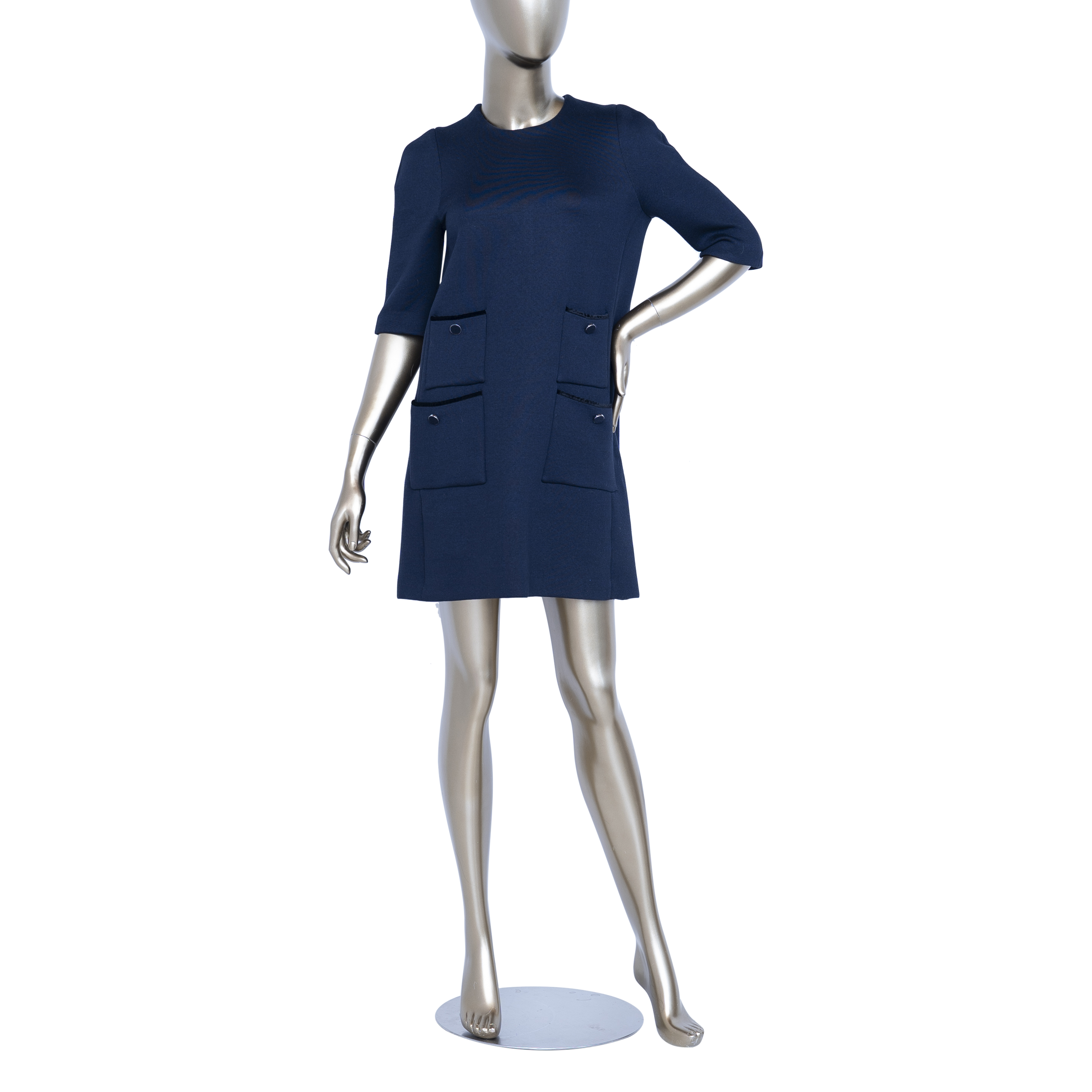 Louis Vuitton blue Towelling Monogram Mini Dress