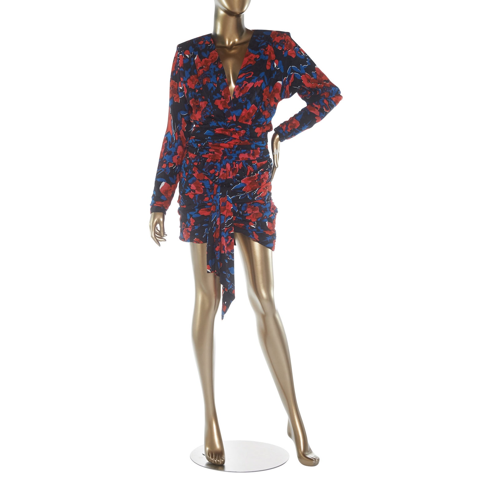【送料&関税込】Saint Laurent Floral Printed Mini Dress 22972481_53364099_600.jpg