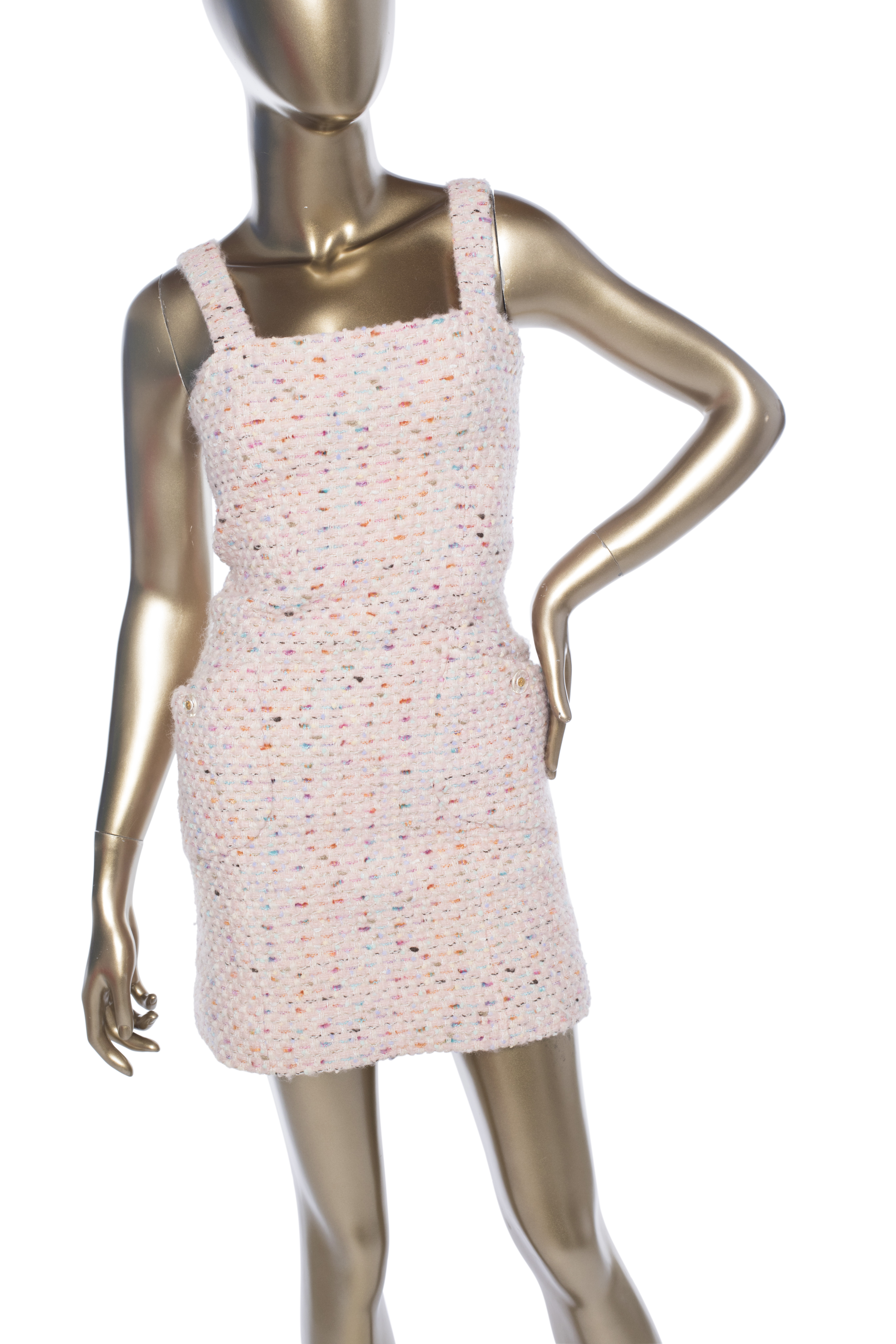 Chanel Tweed Mini Dress - Janet Mandell