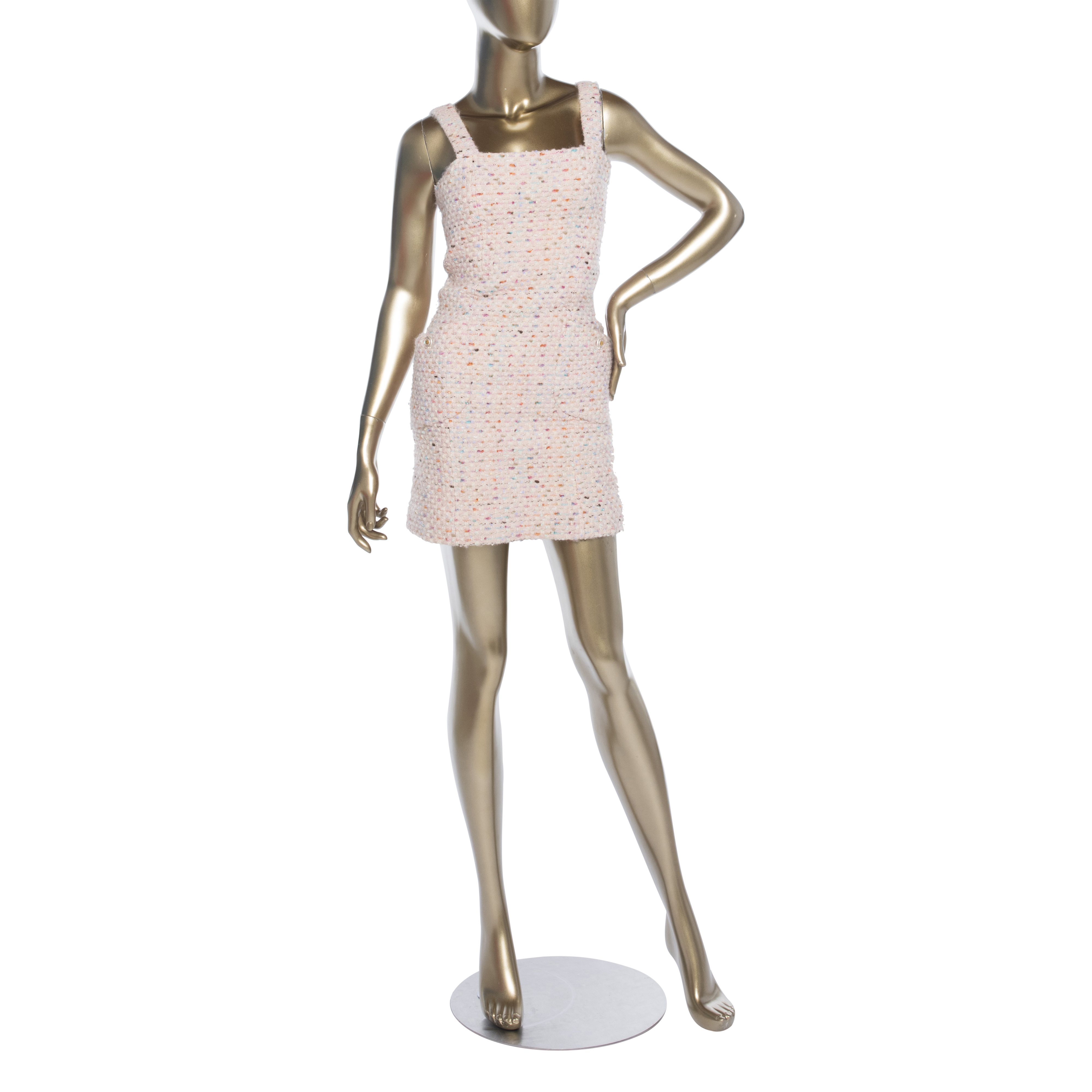 Chanel Tweed Mini Dress - Janet Mandell