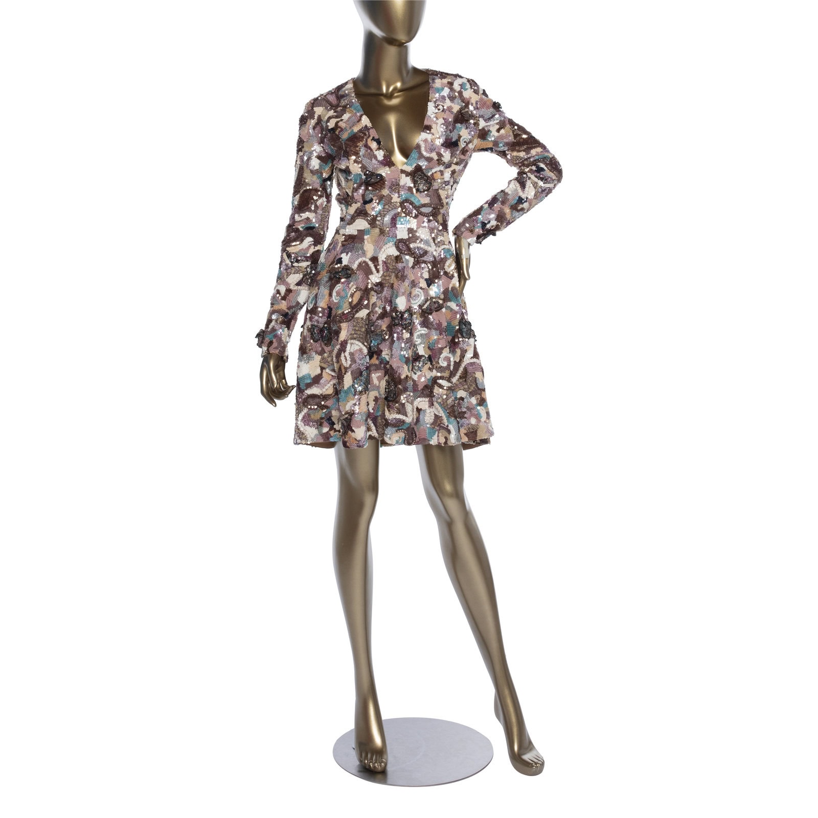 Zuhair Murad Sequin Mini Dress