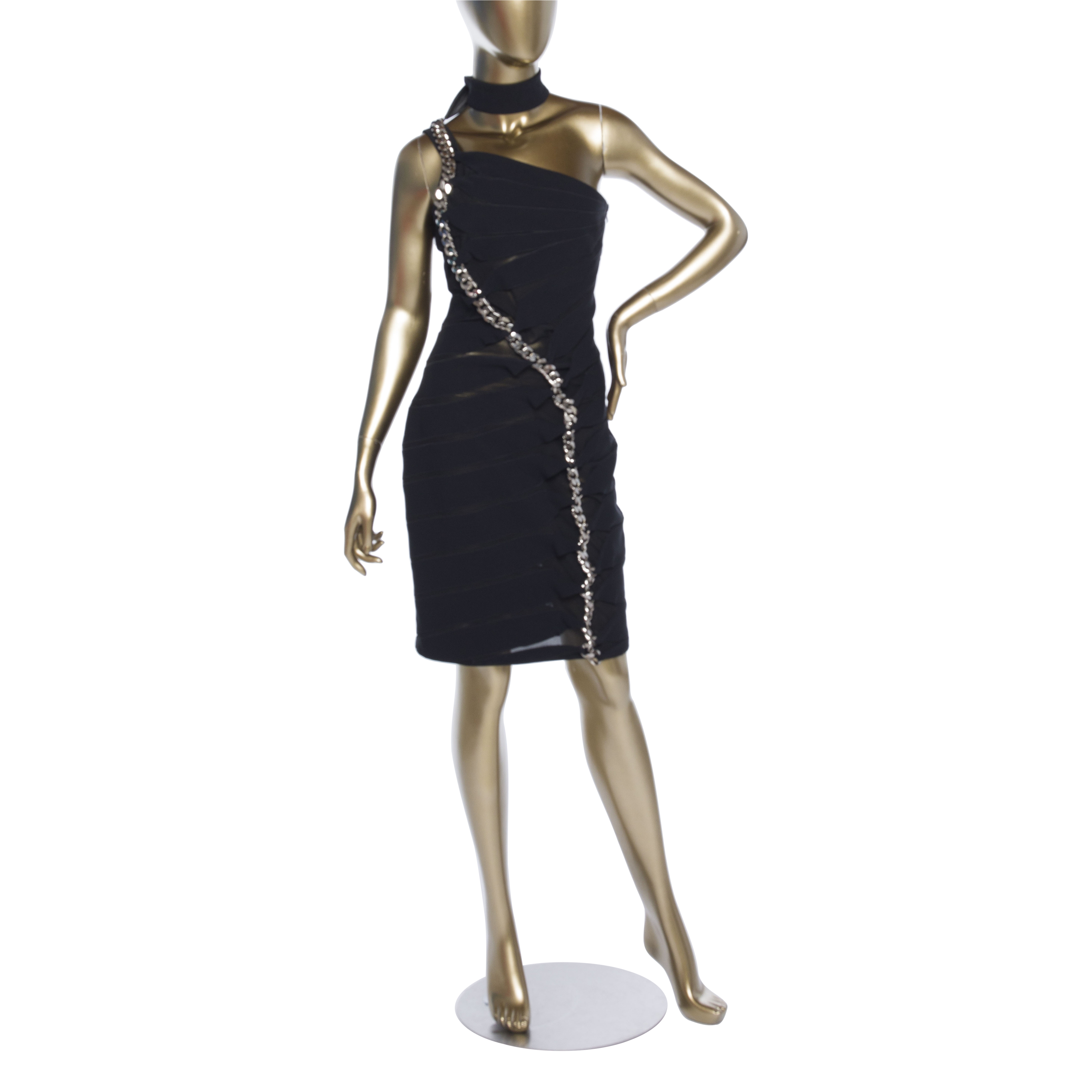 Tom Ford One Shoulder Embellished Dress - Janet Mandell