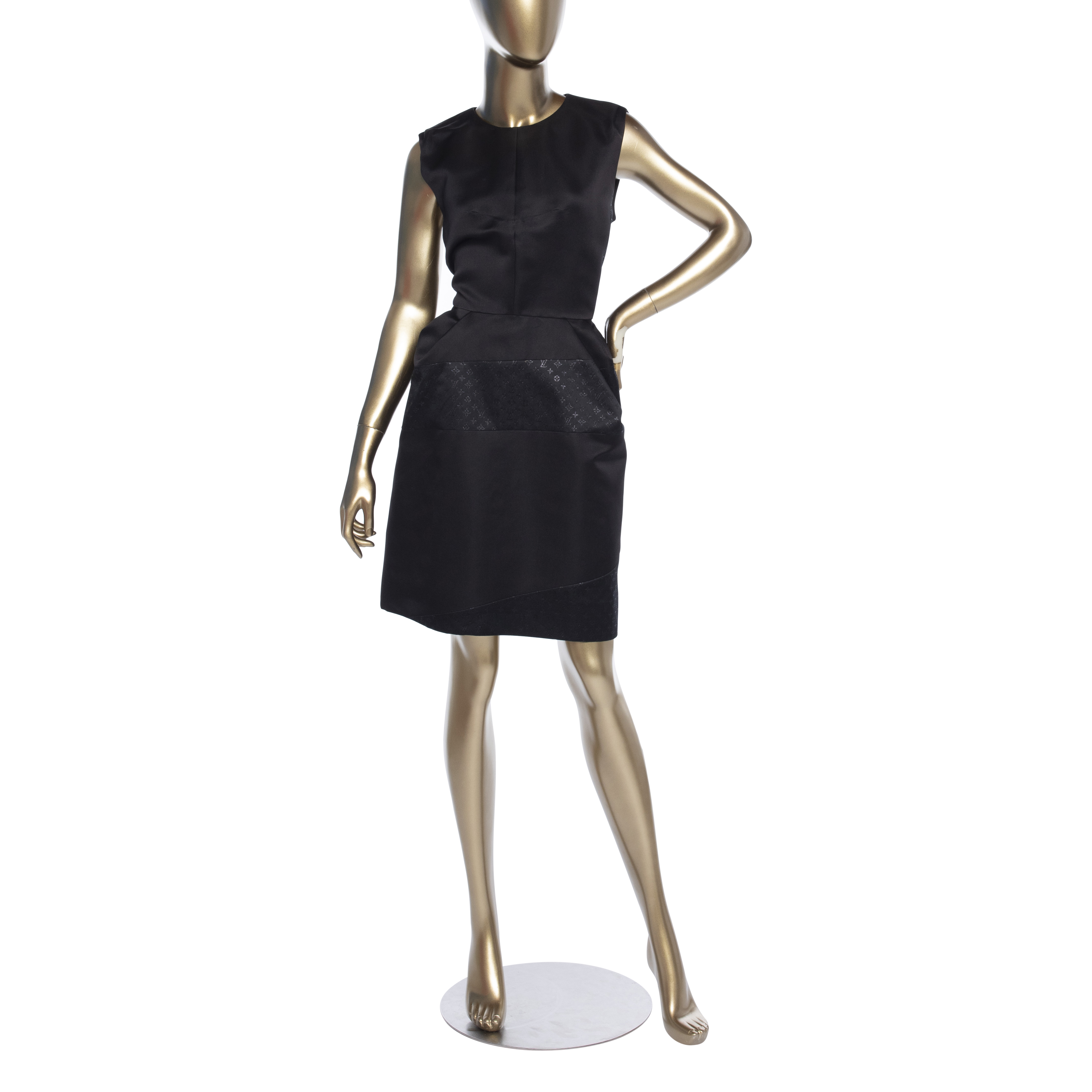 Louis Vuitton Gathered Fitted Dress