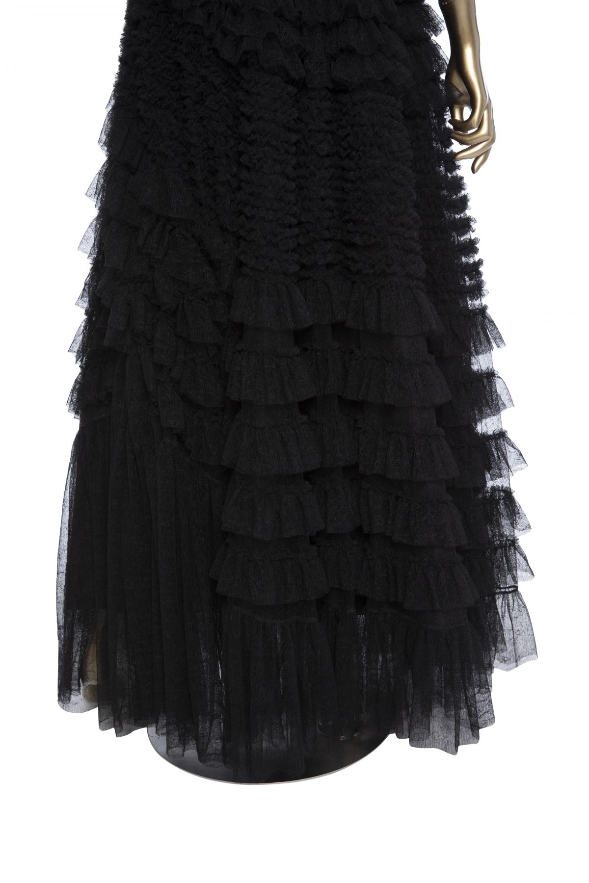 Christian Dior Ruffled Tulle Dress - Janet Mandell