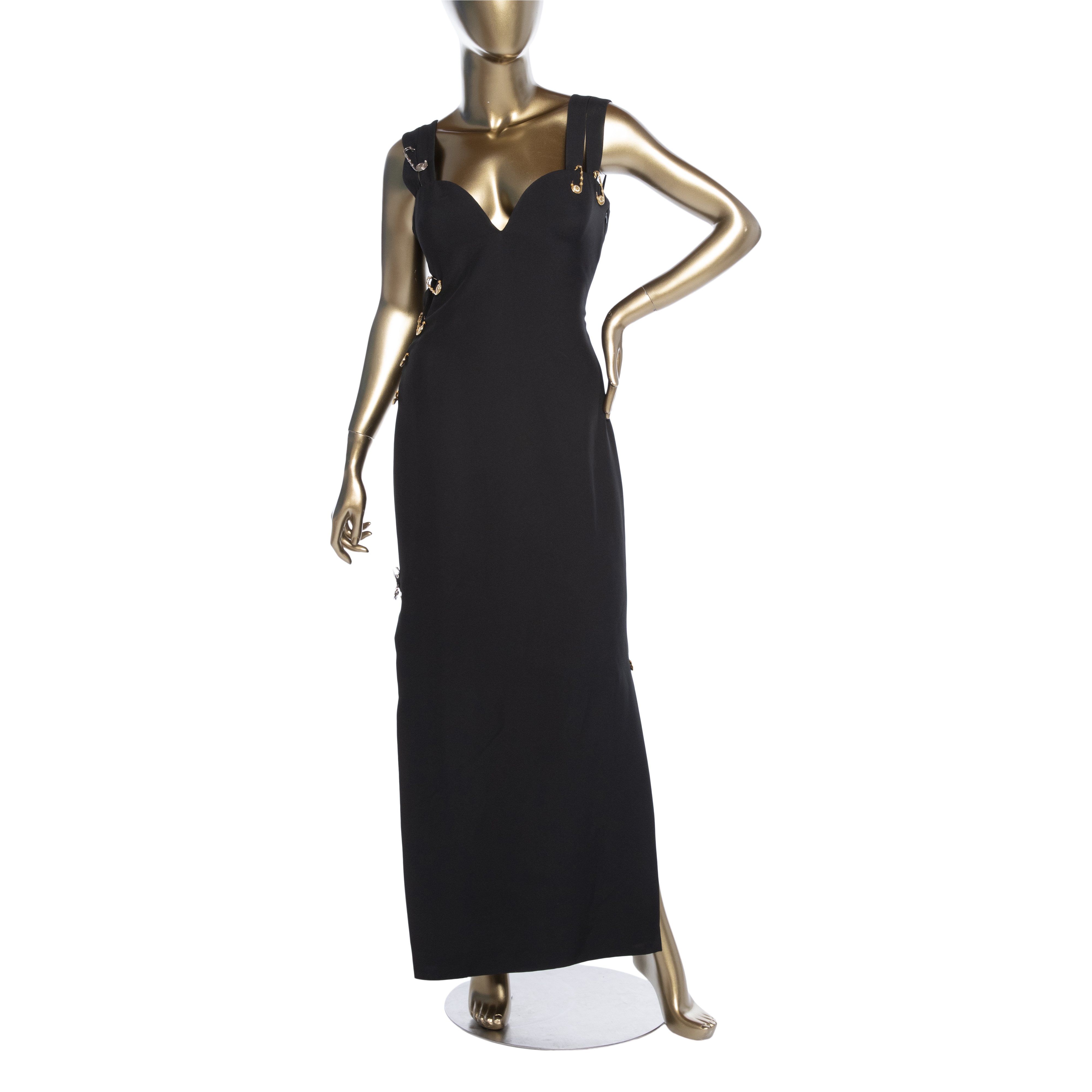 Vintage Gianni Versace Safety Pin Dress - Janet Mandell