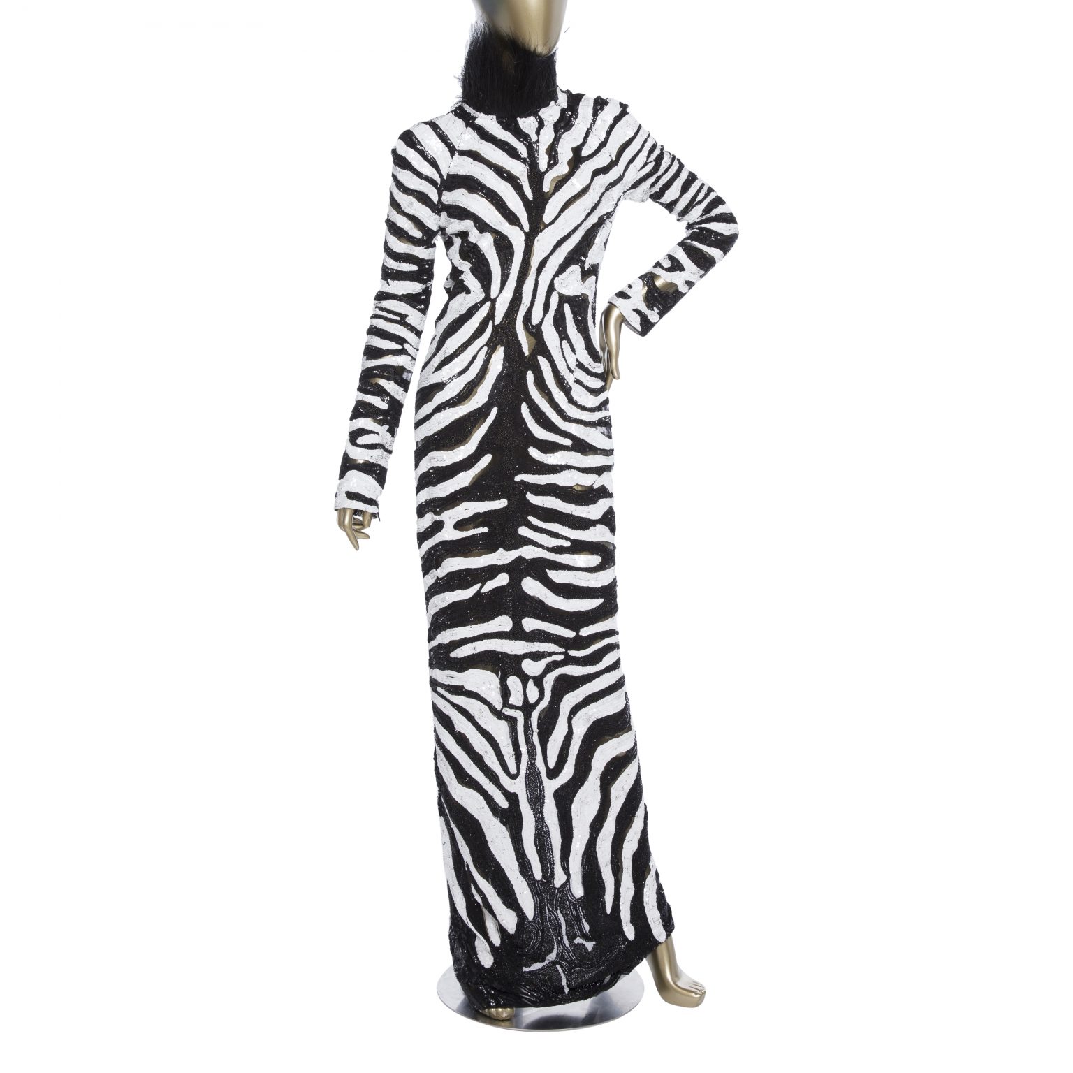 Tom Ford Zebra Dress - Janet Mandell