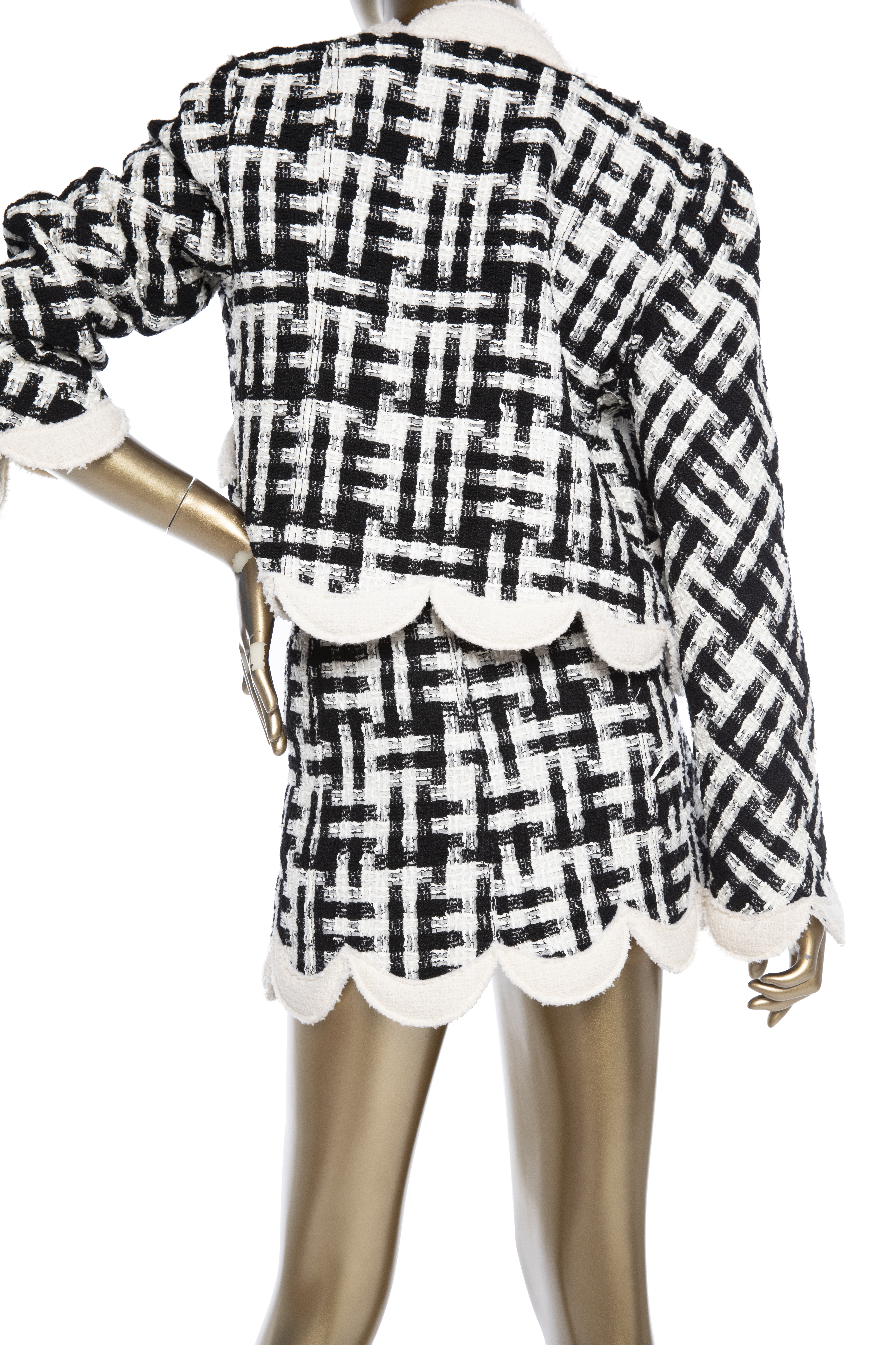 Wholesale Custom Women'S Rhinestone Jackets Skirt Suits