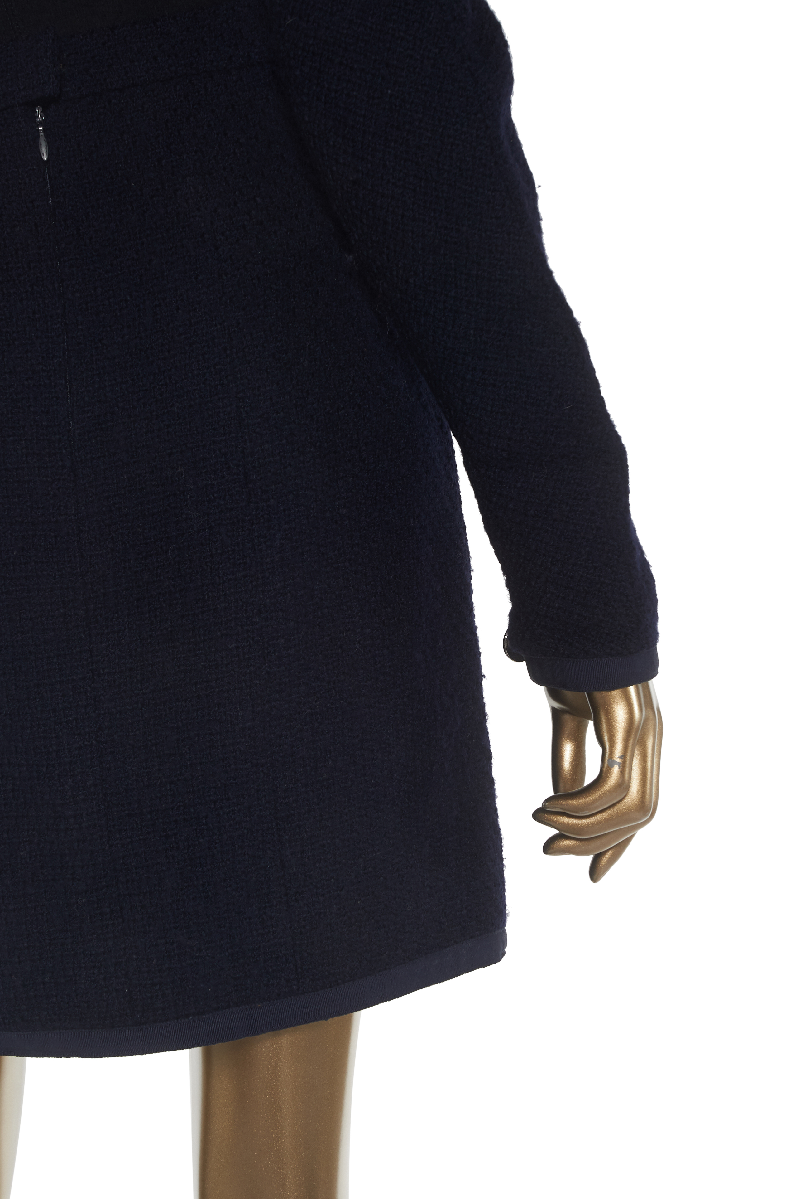Vintage Chanel Tweed Skirt Suit & Cropped Jacket - Janet Mandell