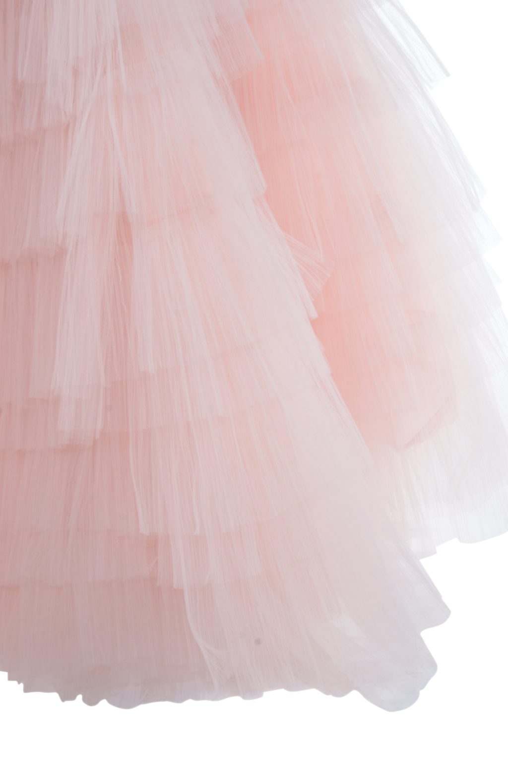 Carolina Herrera Pink Tule Dress - Janet Mandell