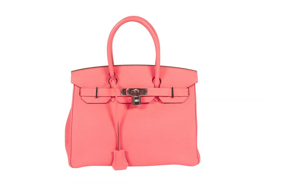 coral birkin bag