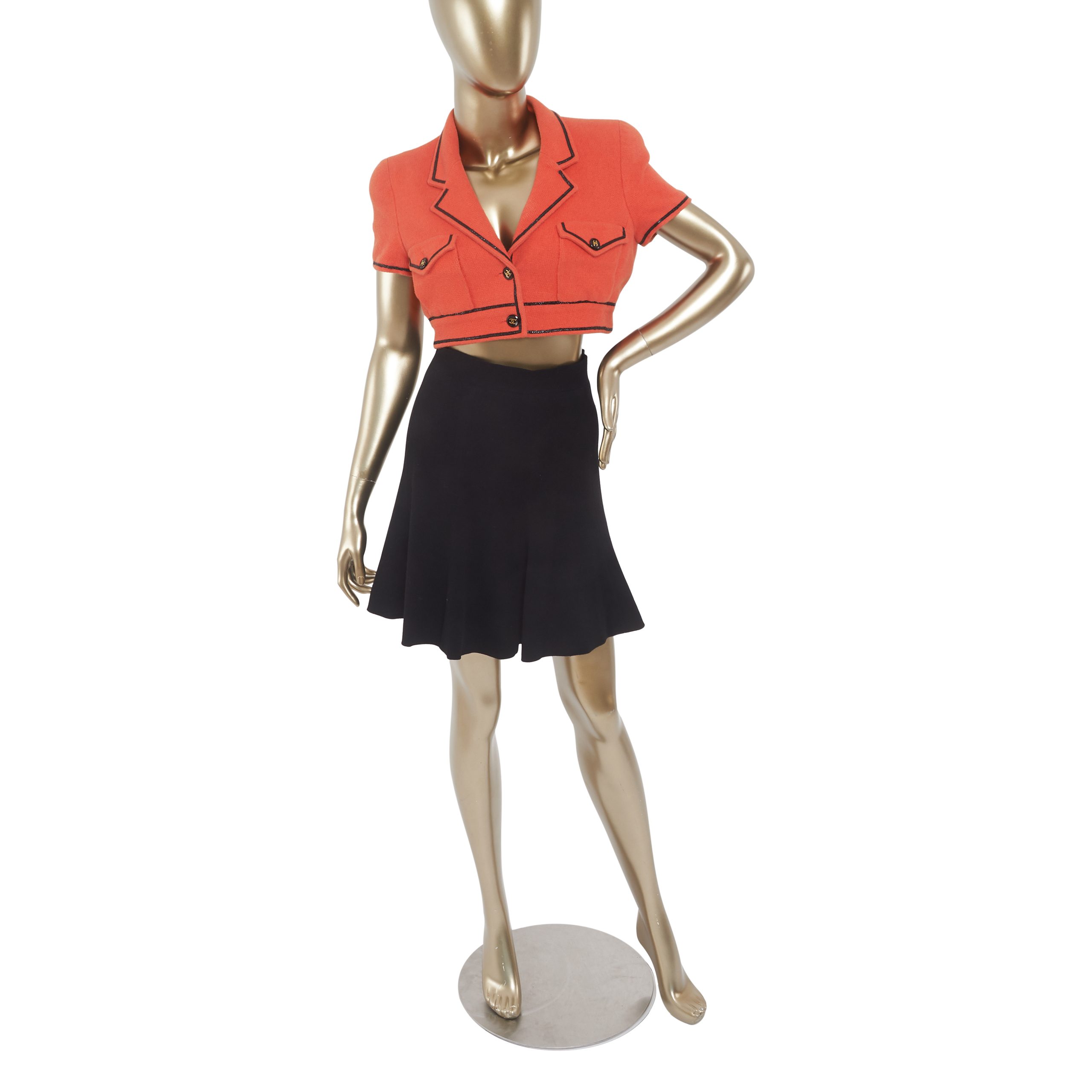 Vintage Chanel Jacket and Skirt Set - Janet Mandell
