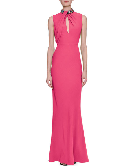 Alexander mcqueen shop pink gown