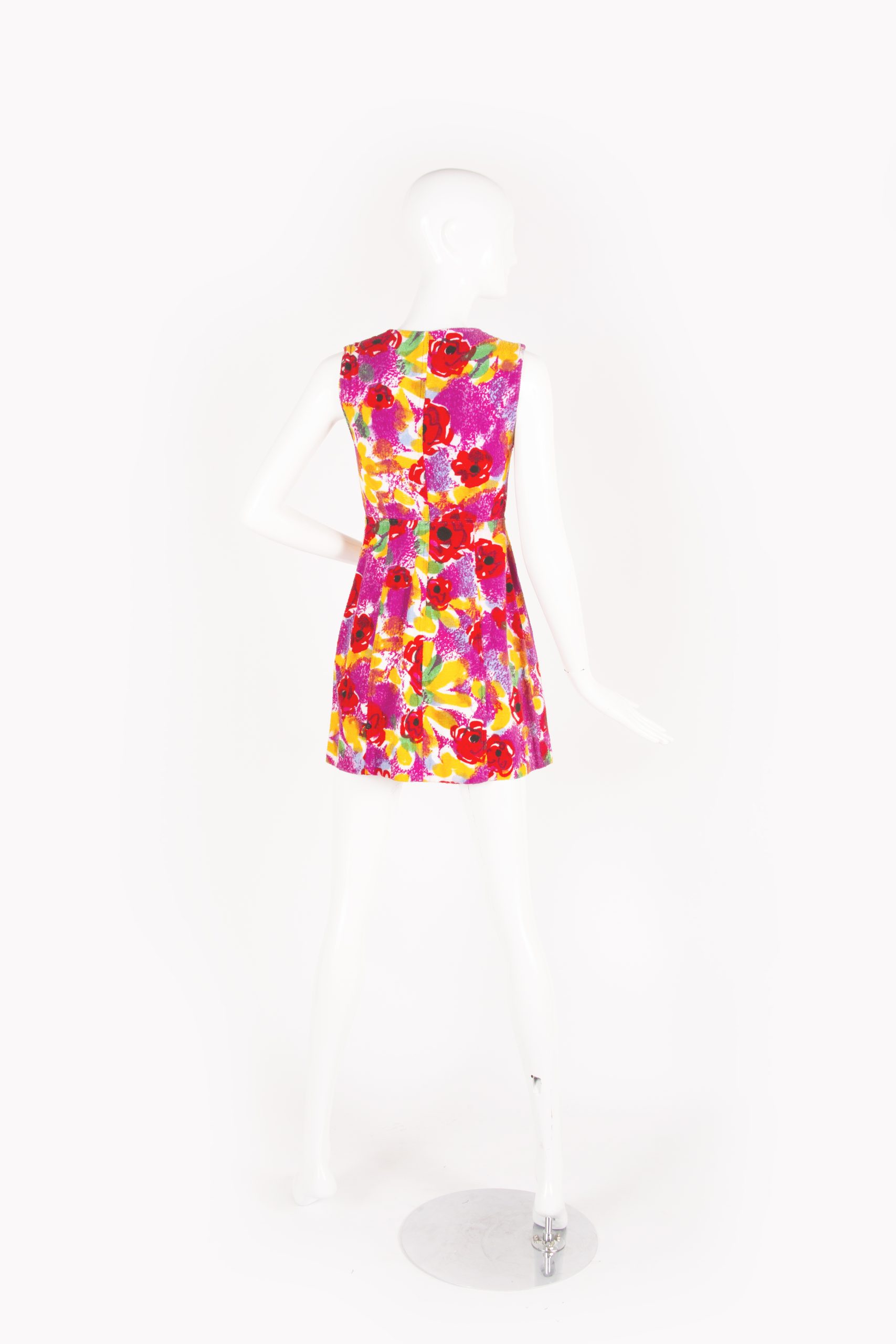 VINTAGE Chanel Terry Cloth Mini Dress