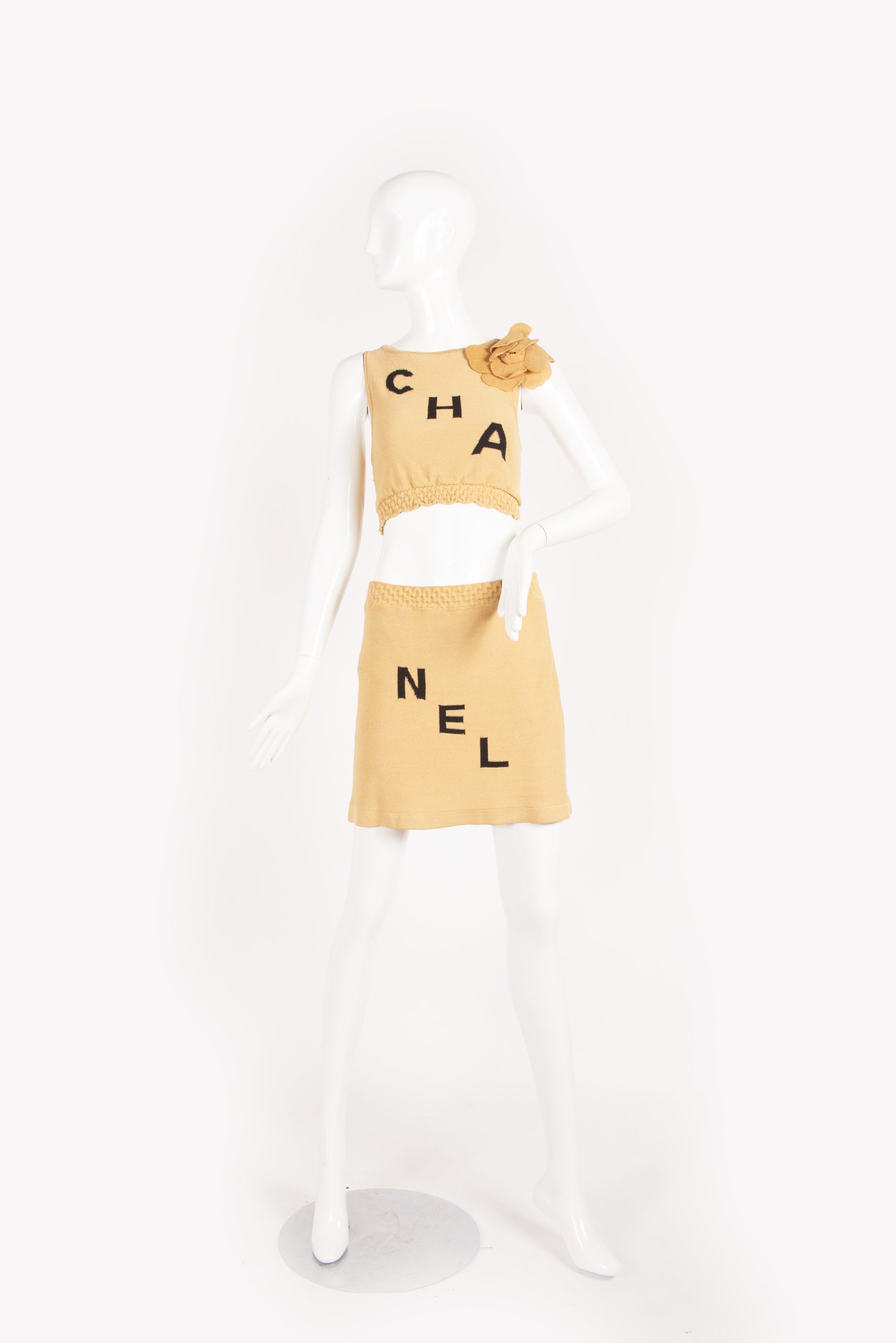 Chanel Two Piece-Emsemble and Camelia