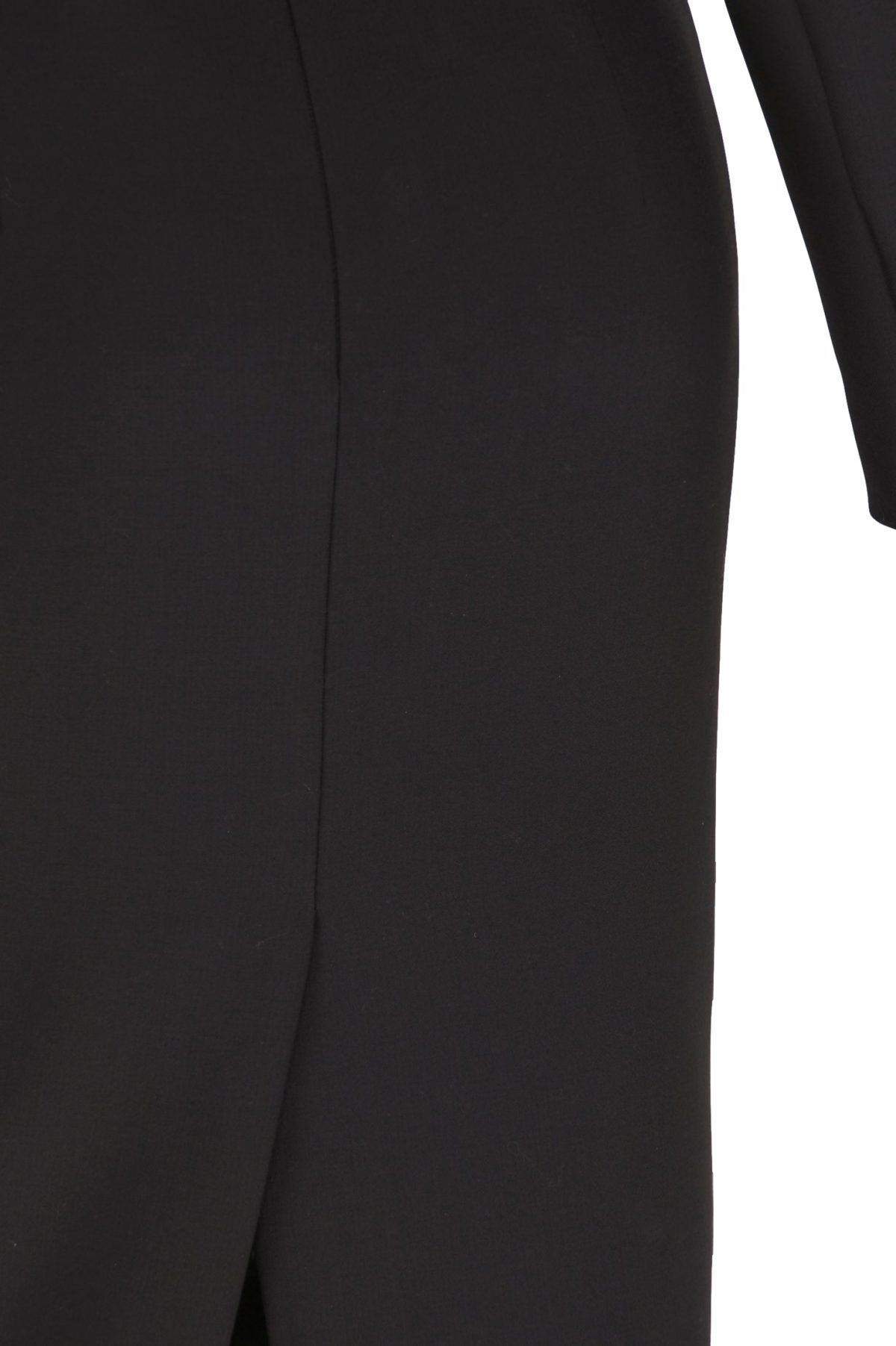 Area Black Embellished Long Sleeve Dress - Janet Mandell
