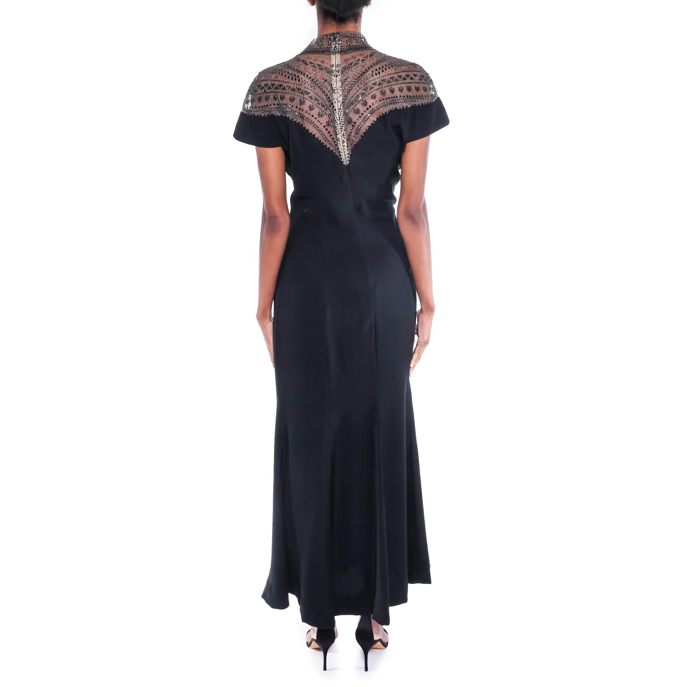 Tadashi Shoji Embellished Evening Gown - Janet Mandell